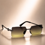 RECTANGLE FRAMELESS SUNGLASSES