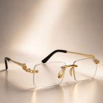 FRAMELESS TRANSPARENT GLASSES