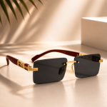 RECTANGLE FRAMELESS SUNGLASSES