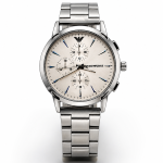 EMPORIO ARMANI METAL STRAP WATCH