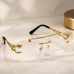 Frameless Transparent glasses