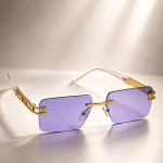 Frameless Rectangle sunglasses