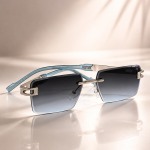 Frameless Rectangle sunglasses