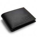 BLACK LEATHER WALLET