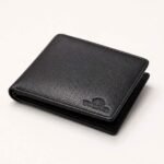 BLACK LEATHER WALLET