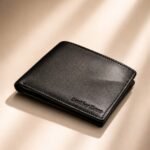 BLACK LEATHER WALLET