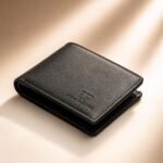 BLACK LEATHER WALLET
