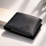BLACK LEATHER WALLET