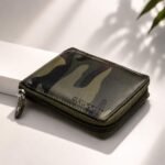 ARMY PRINT LEATHER WALLET