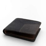 BLACK LEATHER WALLET