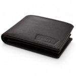 BLACK LEATHER WALLET