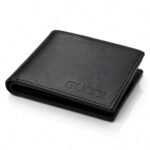 BLACK LEATHER WALLET