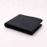BLACK LEATHER WALLET