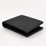 BLACK LEATHER WALLET