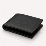 BLACK LEATHER WALLET