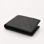 BLACK LEATHER WALLET
