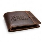 BROWN LEATHER WALLET