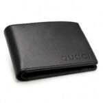 BLACK LEATHER WALLET