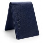 BLUE LEATHER WALLET