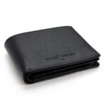 BLACK LEATHER WALLET