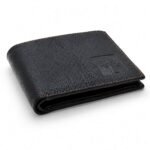 BLACK LEATHER WALLET