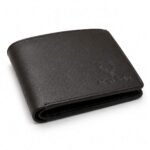 BLACK LEATHER WALLET