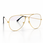 AVIATOR  TRANSPARENT GLASSES