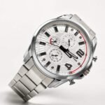 SILVER METAL STRAP  WHATCH