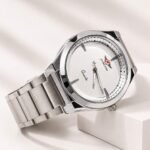 X FACTOR METAL STRAP WATCH