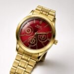 GOLDEN METAL STREP WATCH