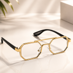 HEXAGON TRANSPARENT  GLASSES